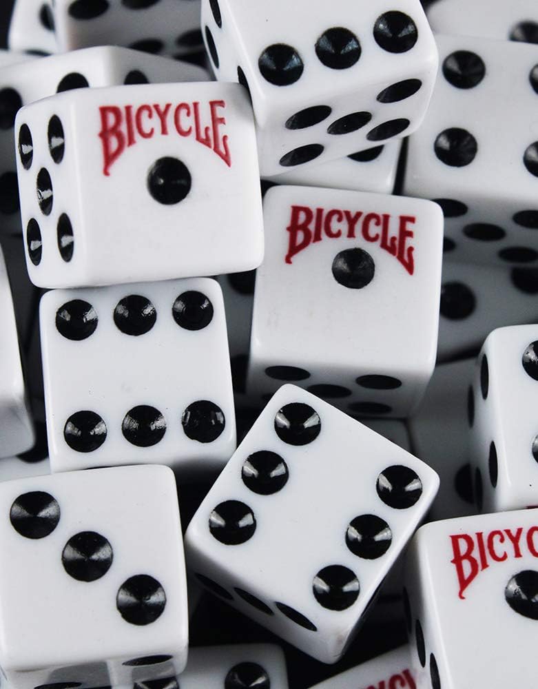 Bicycle Regulation Size Dice Set - Assorted, 5 count-073854001066-LR-199785-4-LR eShop