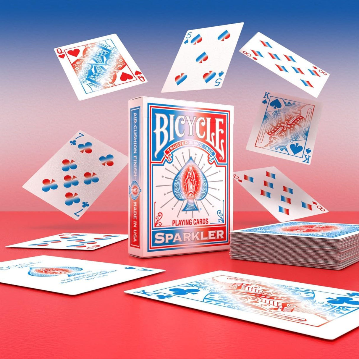 Bicycle Sparkler Playing Cards – Bold Patriotic Collectible Card Set-073854100448-LR-362607-6-LR eShop