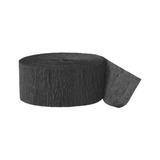 Black Crepe Paper Streamer, 81ft, 1ct-011179063758-LR-108980-1-LR eShop