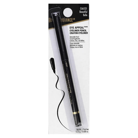 Black Radiance Eye Appeal Eyeliner Retractable Pencil - Beautiful Black-077802640321-LR-194896-1-LR eShop