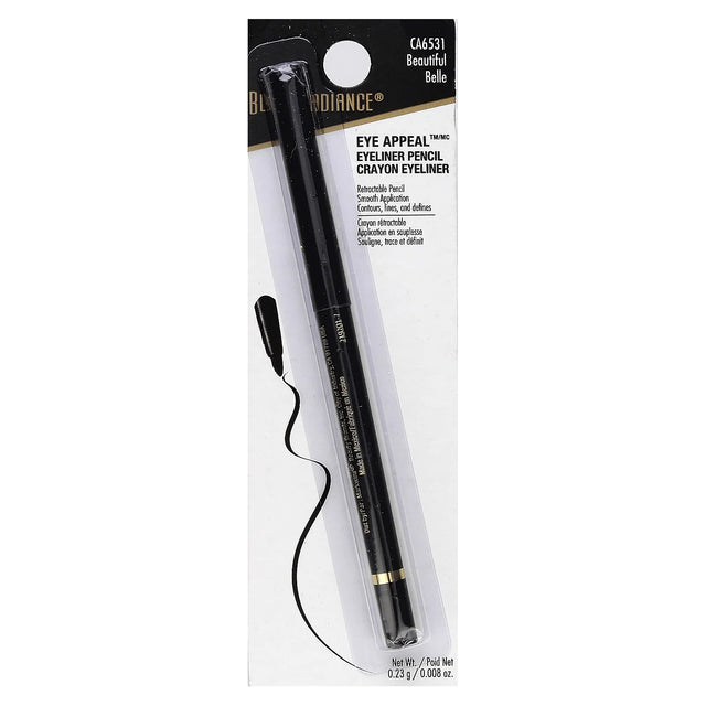Black Radiance Eye Appeal Eyeliner Retractable Pencil - Beautiful Black-077802640321-LR-194896-1-LR eShop