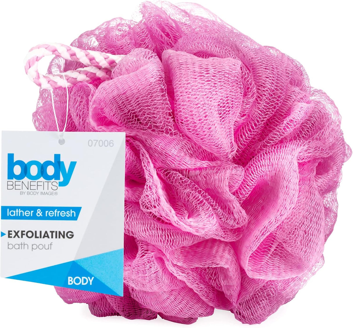 Body Benefits Lather & Refresh Exfoliating Bath Pouf - Assorted-079625070064-LR-186794-3-LR eShop