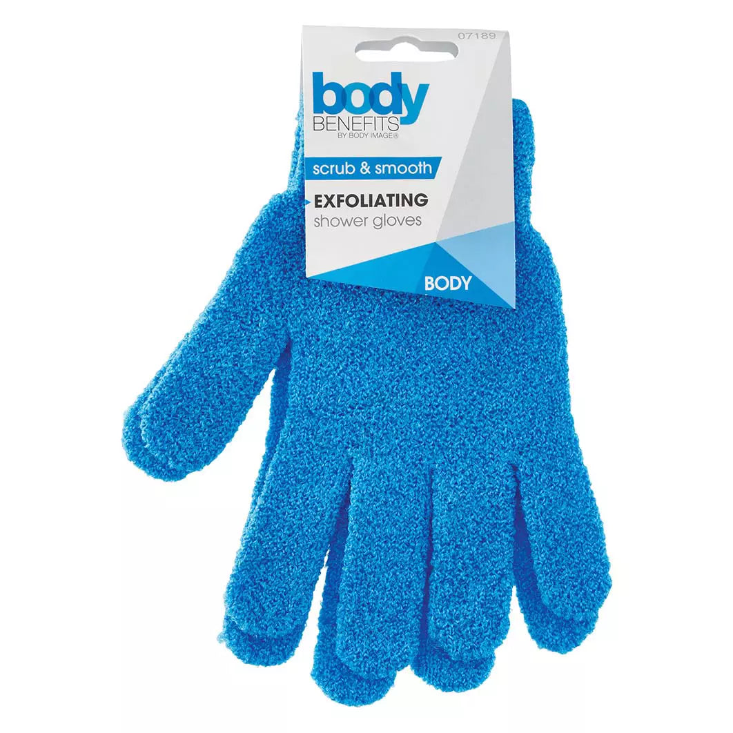 Body Benefits Scrub & Smooth Exfoliating Shower Gloves - Assorted-079625071894-LR-164295-1-LR eShop
