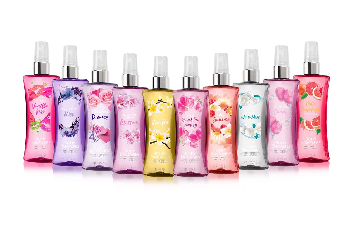 Body Fantasies Travel Sized Body Mist - Assorted, 1.7 oz-026169066237-LR-328202-3-LR eShop