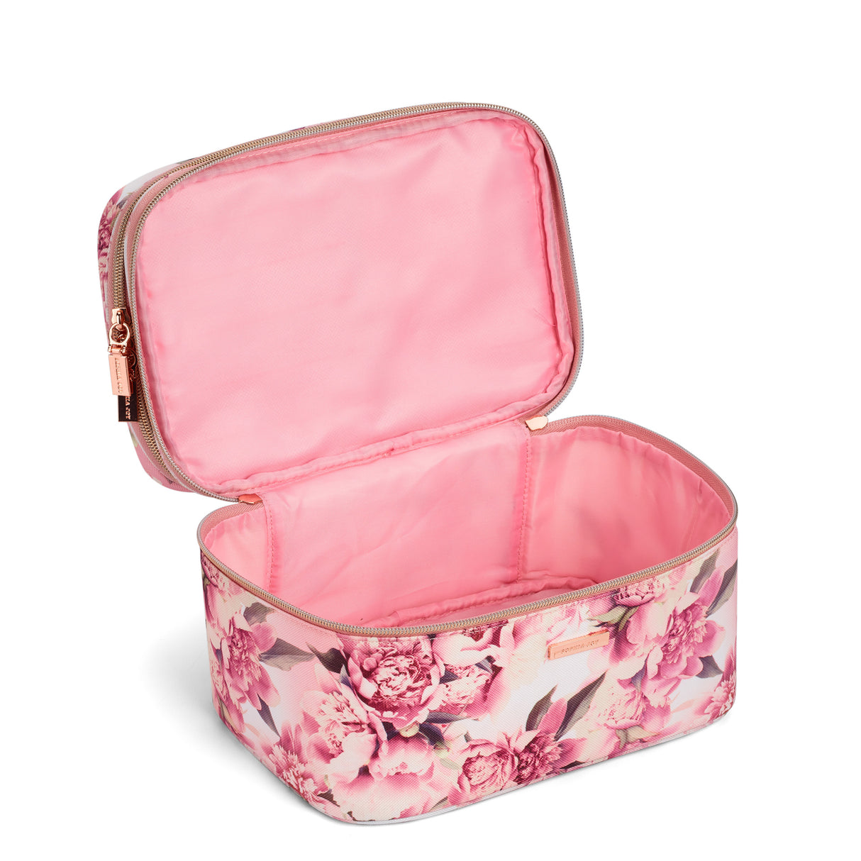 Sophia Joy Floral Double Zip Train Case