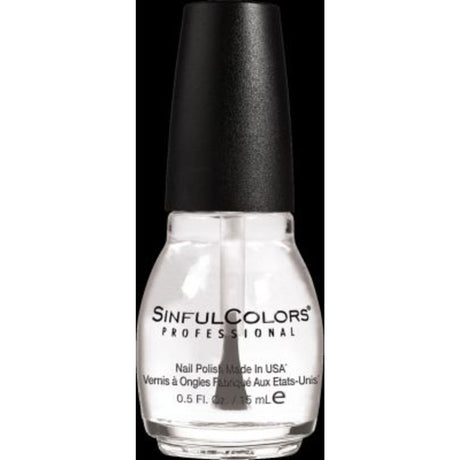 SINFUL NAIL COLOR CLEAR COAT