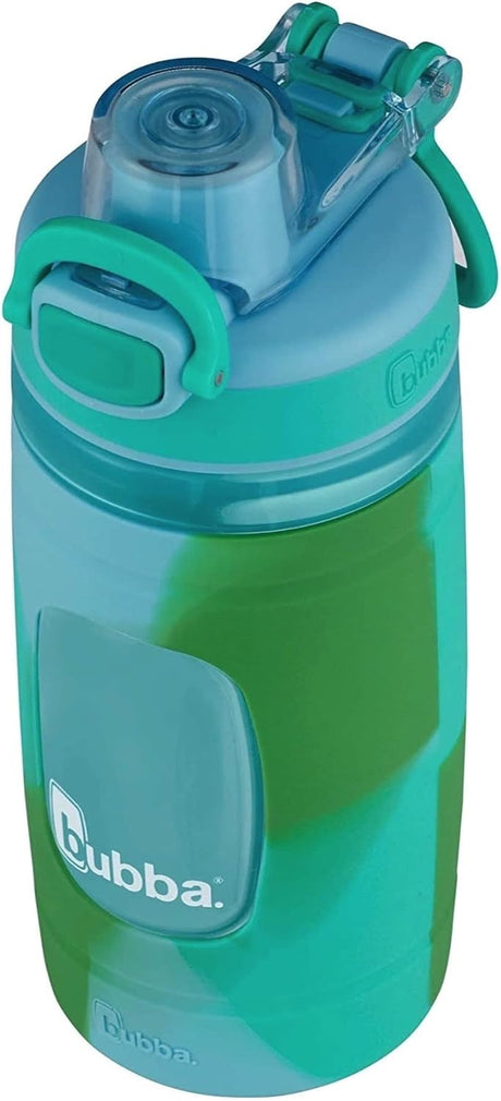 Bubba Flo Kids Water Bottle with Silicone Sleeve, Rock Candy and Kiwi, 16 oz16oz-607869271444-LR-356155-1-LR eShop