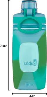 Bubba Flo Kids Water Bottle with Silicone Sleeve, Rock Candy and Kiwi, 16 oz16oz-607869271444-LR-356155-3-LR eShop