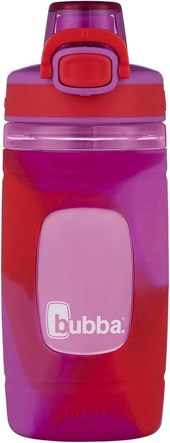 Bubba Flo Kids Water Bottle with Silicone Sleeve, Watermelon and Wild Berry, 16 oz16oz-607869271437-LR-356154-3-LR eShop