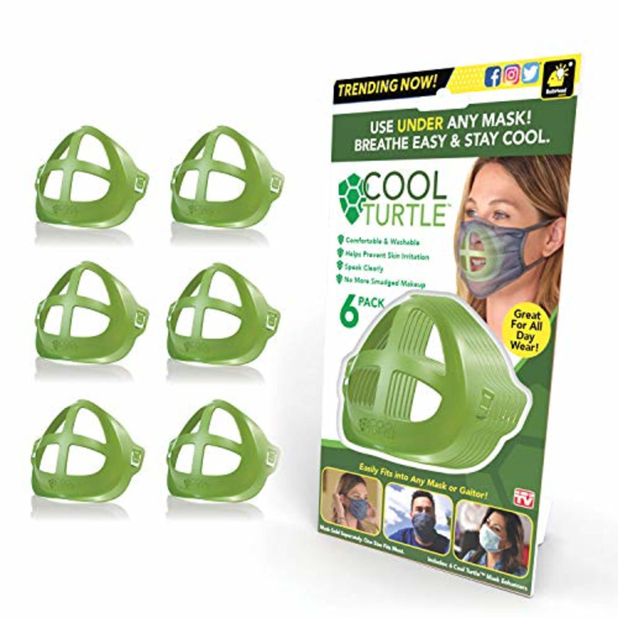 BulbHead Cool Turtle Mask Enhancer, 6 pack-097298075186-LR-340924-2-LR eShop