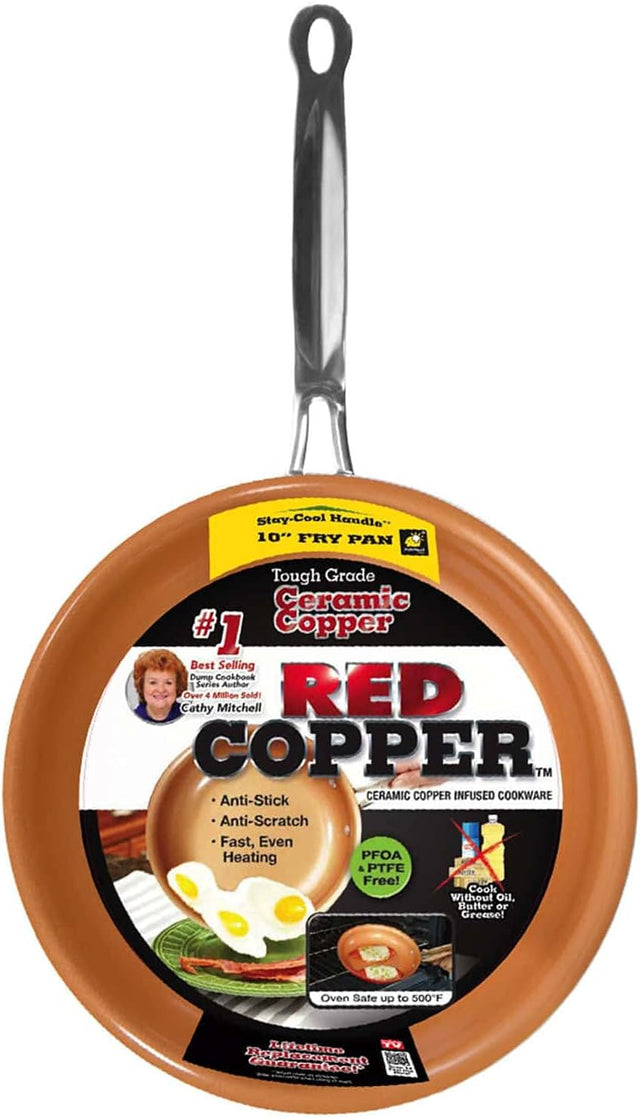 BulbHead Red Copper Pan, 10 inches-097298027079-LR-306723-1-LR eShop