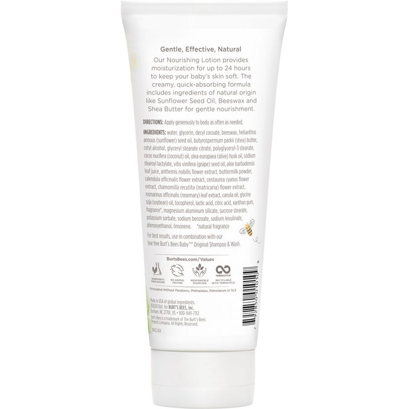 Burt's Bees Baby Nourishing Lotion - Original, 6 oz-792850010109-LR-266471-7-LR eShop
