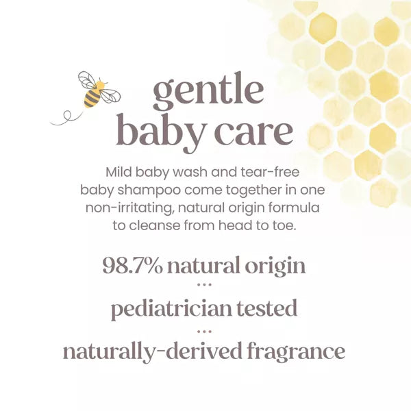 Burt's Bees Baby Shampoo & Wash - Original, 21 oz-792850015302-LR-270755-7-LR eShop