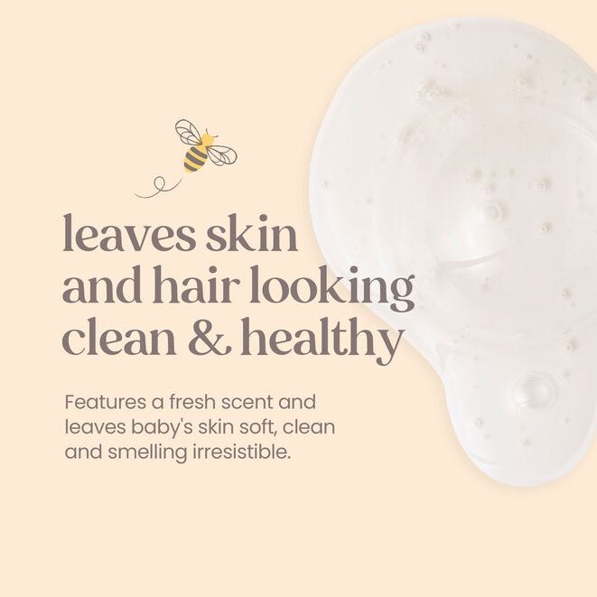 Burt's Bees Baby Shampoo & Wash - Original, 8 oz-792850727991-LR-202420-3-LR eShop