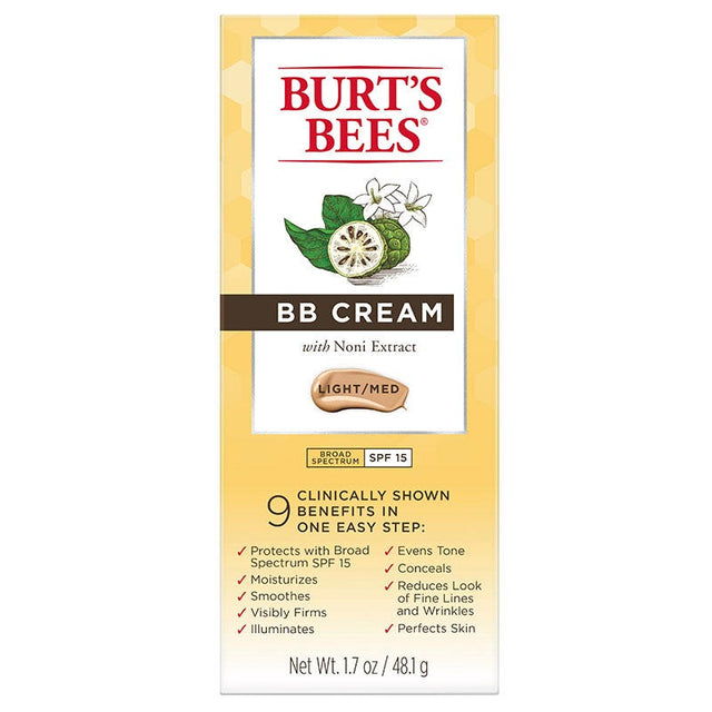 Burt's Bees BB Cream With SPF 15 - Light/Medium-792850893757-LR-296266-1-LR eShop