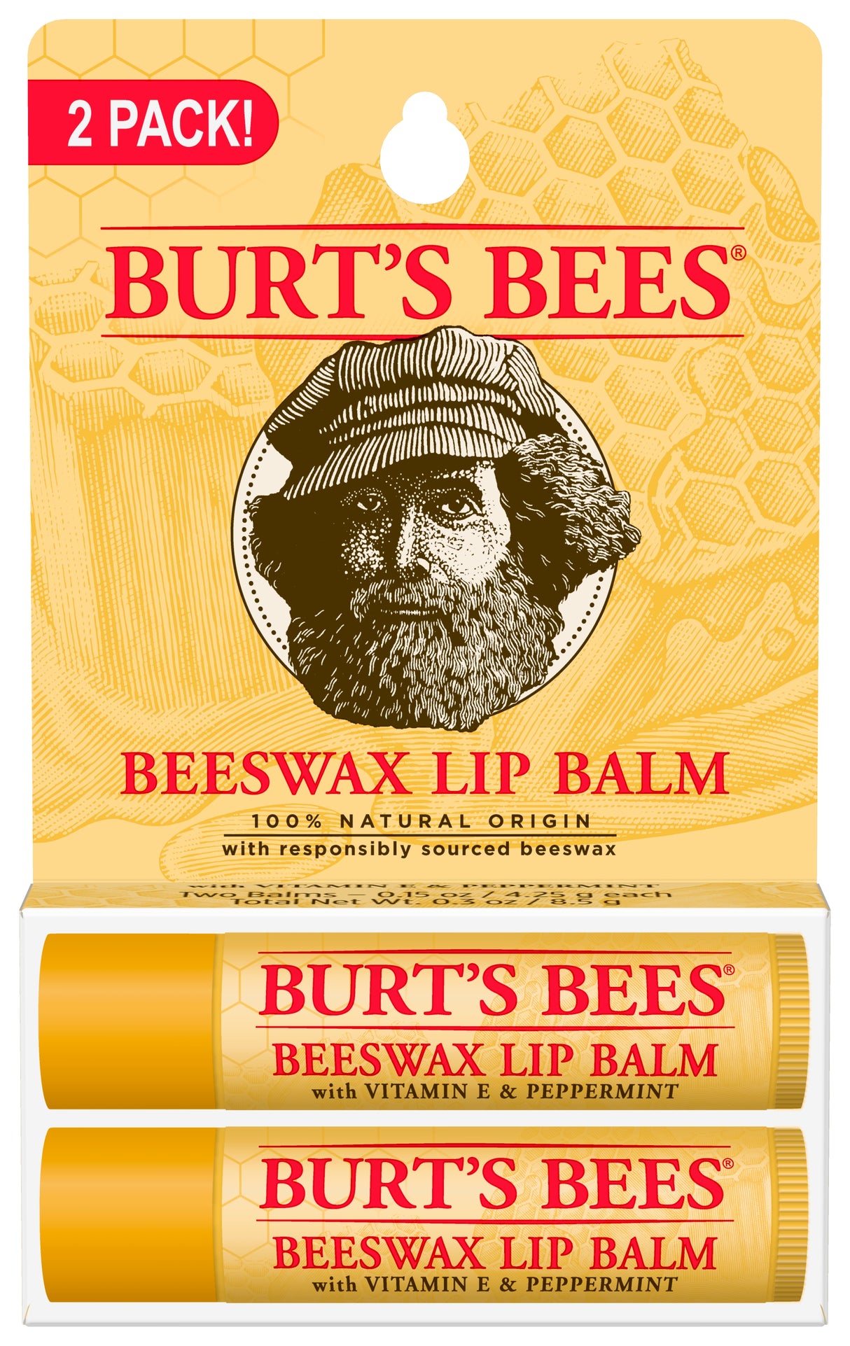 Burt's Bees Beeswax Lip Balm, 2 count-792850002722-LR-352619-1-LR eShop
