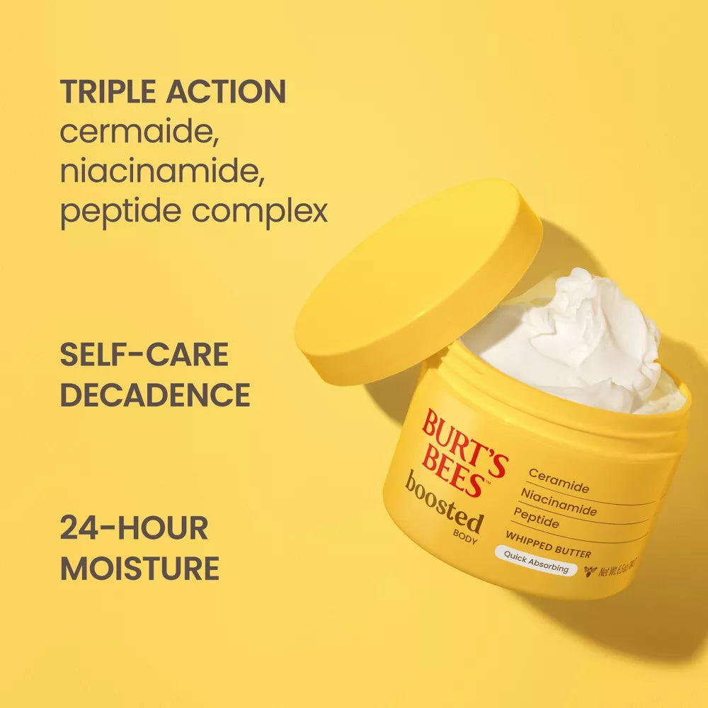 Burt's Bees Boosted Body Whipped Butter Ceramide Complex, 6.5 oz-792850663077-LR-362281-3-LR eShop