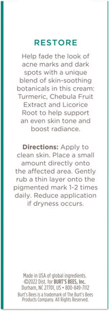 Burt's Bees Clear & Balanced Post Acne Mark Cream, 0.5 oz-792850654662-LR-346481-5-LR eShop