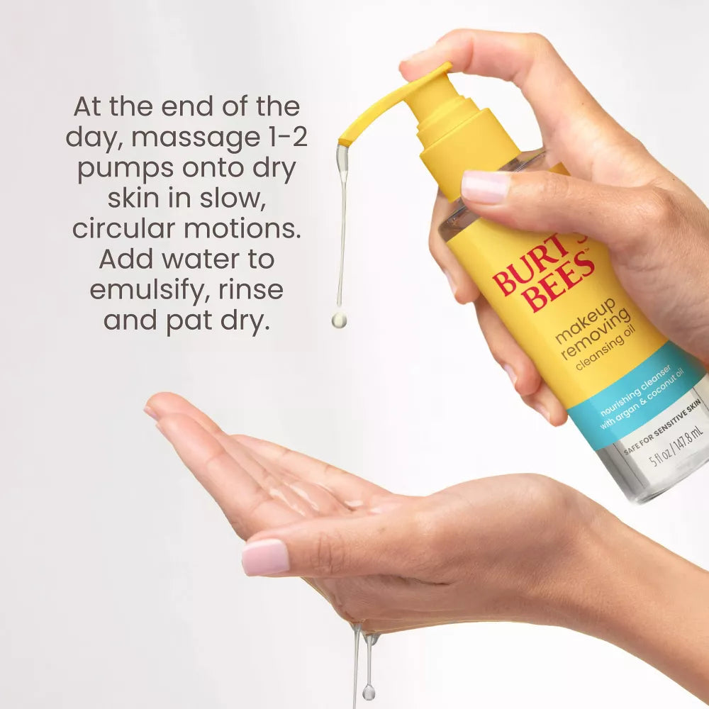 Burt's Bees Face Cleansing Oil, 5 oz-792850664005-LR-362293-4-LR eShop