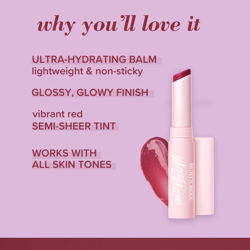Burt's Bees Gloss & Glow Glossy Balm - Eat, Drink & Be Cherry-792850650817-LR-343448-5-LR eShop