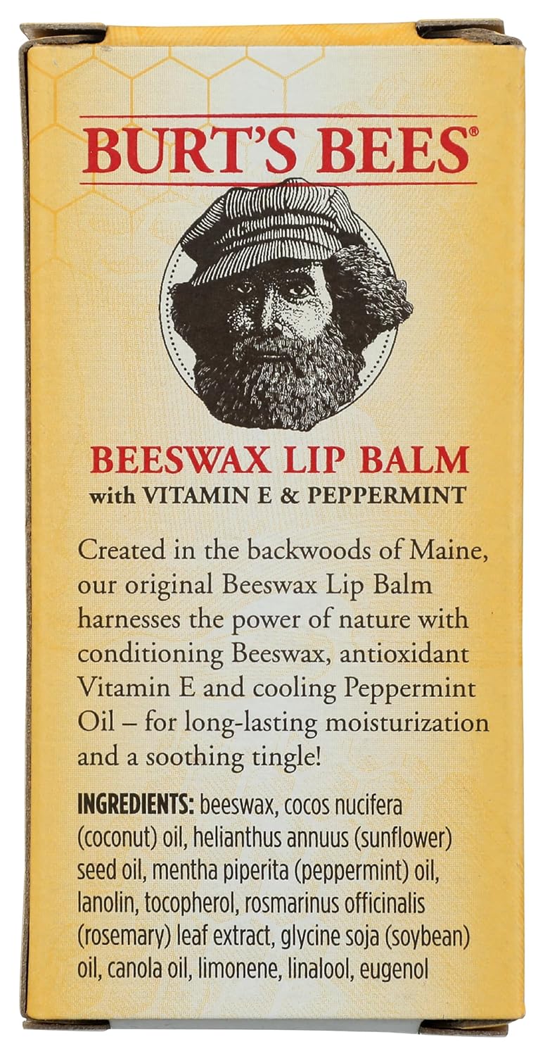 Burt's Bees Moisturizing Lip Balm - Beeswax, 2 count-792850155008-LR-344663-2-LR eShop