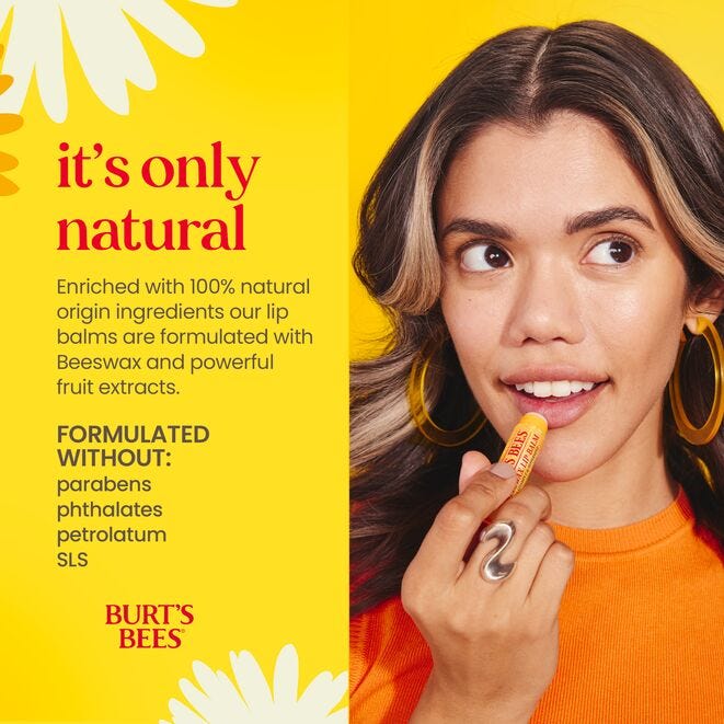 Burt's Bees Moisturizing Lip Balm - Beeswax, 2 count-792850155008-LR-344663-7-LR eShop