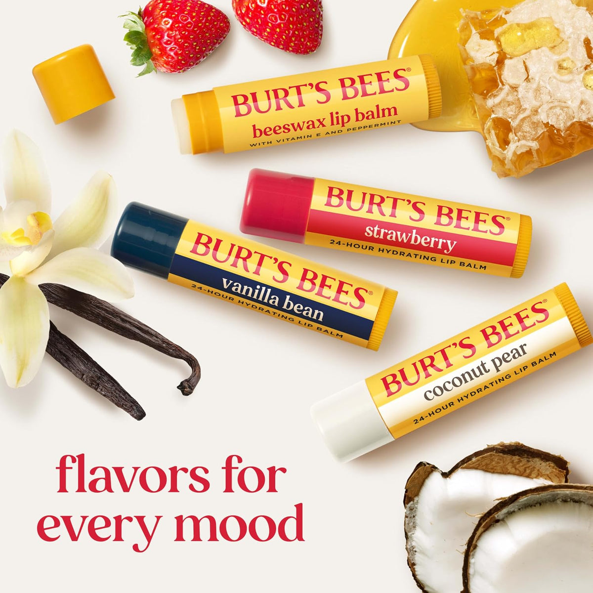 Burt's Bees Moisturizing Lip Balm - Pomegranate, 2 count, Carded-792850215993-LR-293023-9-LR eShop