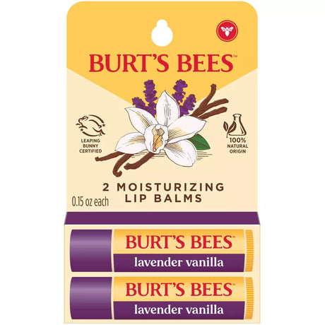 Burt's Bees Natural Origin Lip Balms - Lavender Vanilla, 2 count-792850663404-LR-362285-1-LR eShop