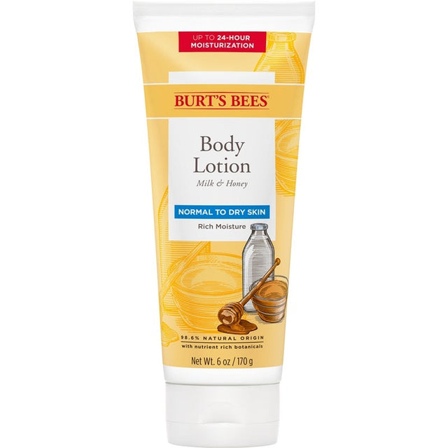 Burt's Bees Naturally Nourishing Milk & Honey Body Lotion, 6 oz-792850006621-LR-231169-1-LR eShop