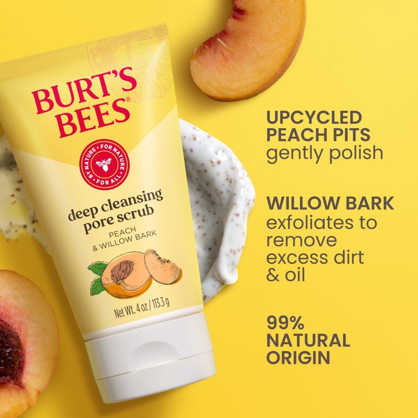 Burt's Bees Peach & Willow Bark Deep Pore Scrub, 4 oz-792850891999-LR-202448-3-LR eShop