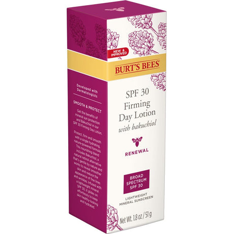 Burt's Bees Renewal Firming Day Lotion With SPF 30, 1.8 oz-792850907188-LR-346545-2-LR eShop