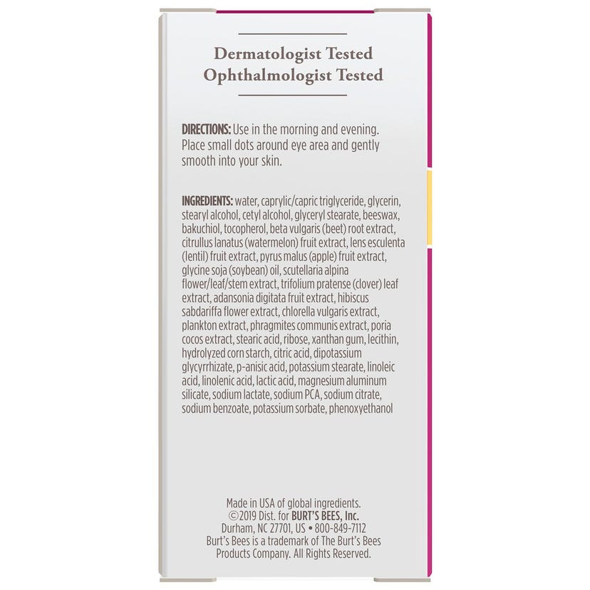 Burt's Bees Renewal Firming Eye Cream, 0.5 oz-792850907218-LR-346482-12-LR eShop