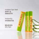 Burt's Bees Rescue Lip Balm - Aloe, 0.15 oz-792850664265-LR-362635-6-LR eShop