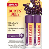 Burt's Bees Rescue Lip Balm - Elderberry, 2 count-792850649811-LR-351214-1-LR eShop