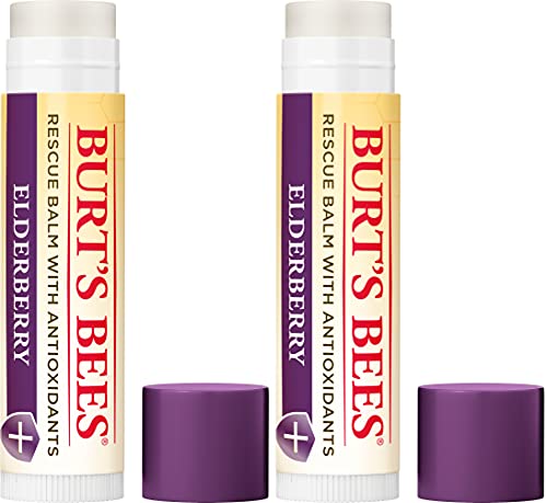 Burt's Bees Rescue Lip Balm - Elderberry, 2 count-792850649811-LR-351214-2-LR eShop