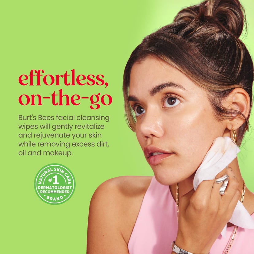 Burt's Bees Sensitive Facial Cleansing Towelettes with Aloe Vera, 30 count-792850016774-LR-251013-5-LR eShop