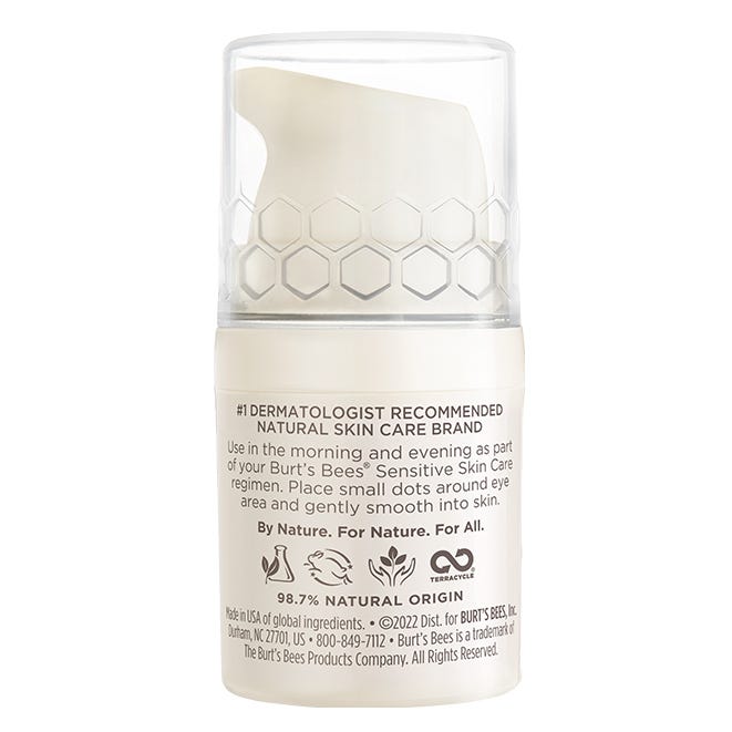 Burt's Bees Sensitive Solutions Calming Eye Cream, 0.5 oz-792850902190-LR-231164-10-LR eShop