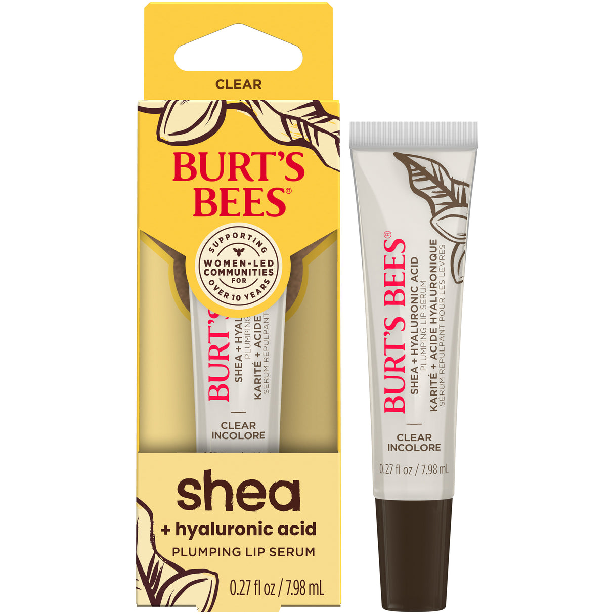 Burt's Bees Shea + Hyaluronic Acid Plumping Lip Serum - Clear-792850659186-LR-357187-1-LR eShop