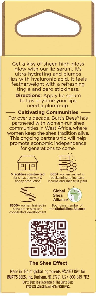 Burt's Bees Shea + Hyaluronic Acid Plumping Lip Serum - Clear-792850659186-LR-357187-12-LR eShop