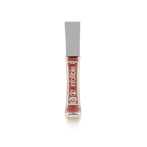 L'Oreal Paris Infallible 8 Hour Pro Lip Gloss, hydrating finish, Sunset, 0.21 fl. oz.