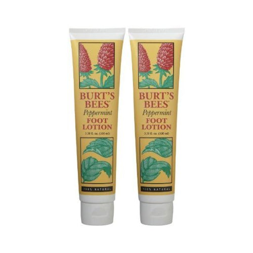 Burt's Bees Peppermint Foot Lotion, 3.38oz