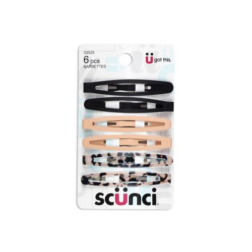 Scunci U Got This Snap Clips, Assorted - 6.0 ea