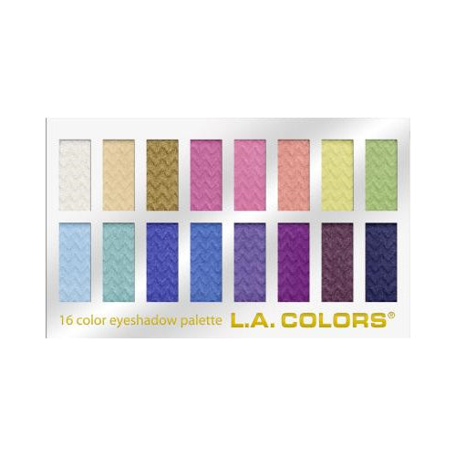 L.A. Colors 16 Color Eyeshadow Palette - Haute