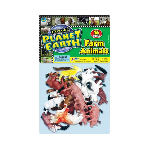 JA-RU Explore Planet Earth 16 Farm Animals