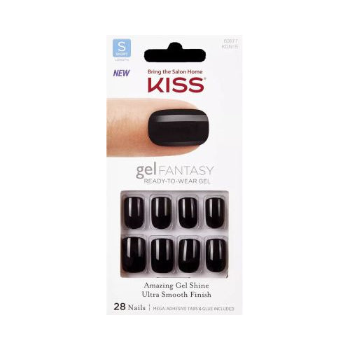 KISS Nails Gel Fantasy Short Length, KGN15 Aim High