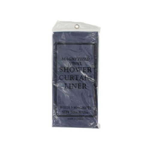 SHOWER CURTAIN JM LINER NAVY