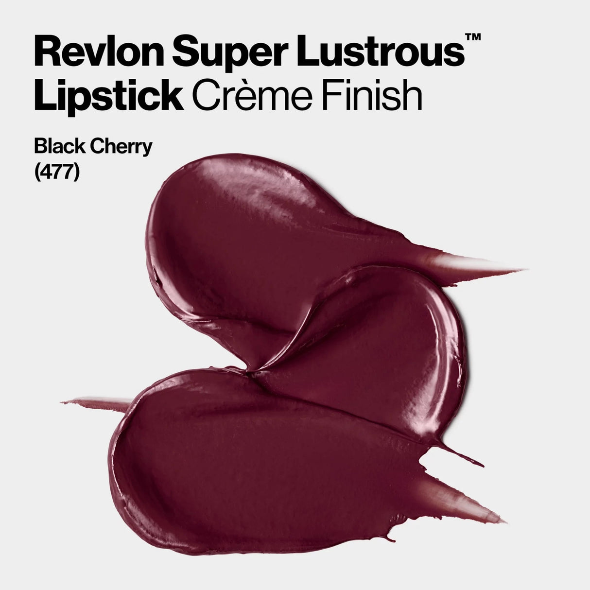 Revlon Super Lustrous Lipstick with Moisturizing Creamy Formula - Black Cherry