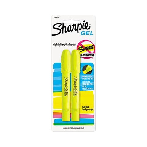 Sharpie Gel Highlighter Smear Advanced