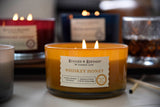 CANDLE-LITE Rugged and Refined Collection 3 Wick Jar Candle - Whiskey Honey-076001521936-LR-358579-3-LR eShop