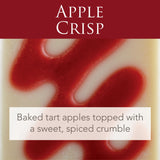 Candle Warmers ETC. Apple Crisp Artisan Wax Melts, 2.5 oz-833245027118-LR-358484-2-LR eShop